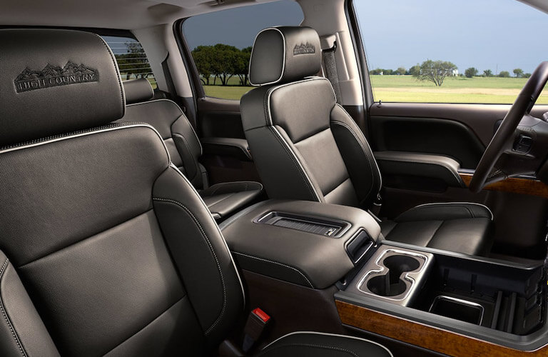 2018 Chevy Silverado seating