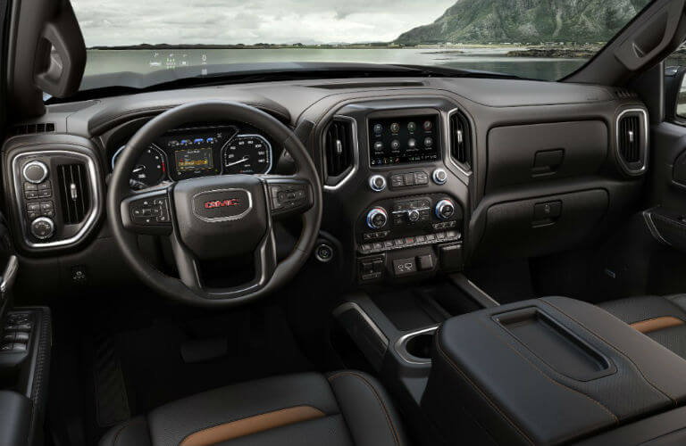 2019 GMC Sierra AT4 dashboard