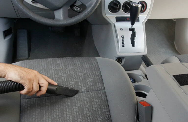 Cleaning your car's cloth seats