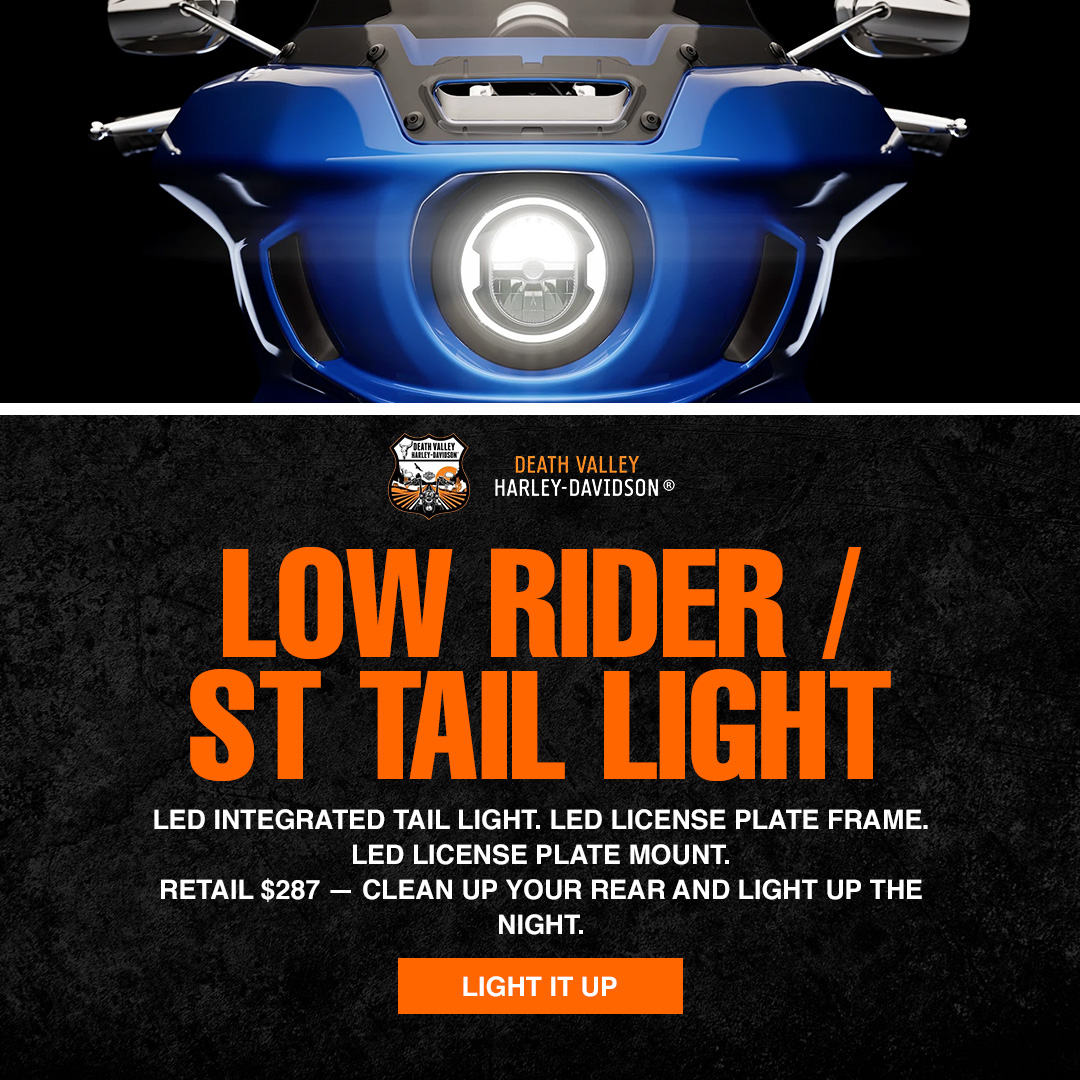Low Rider ST Tail Light