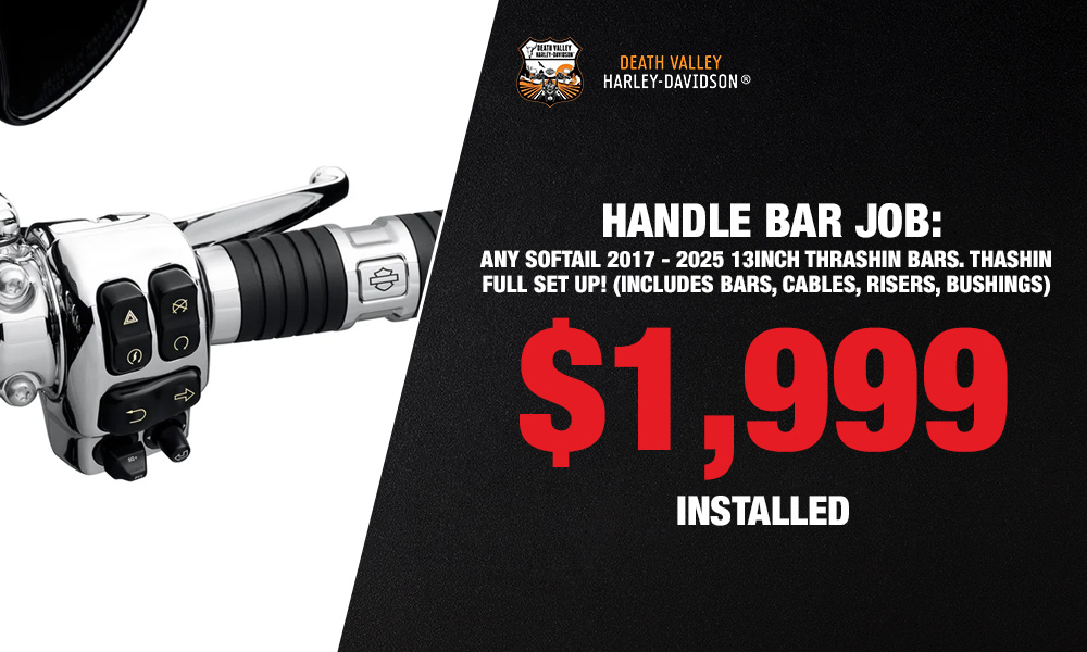 Softail Handle Bar job