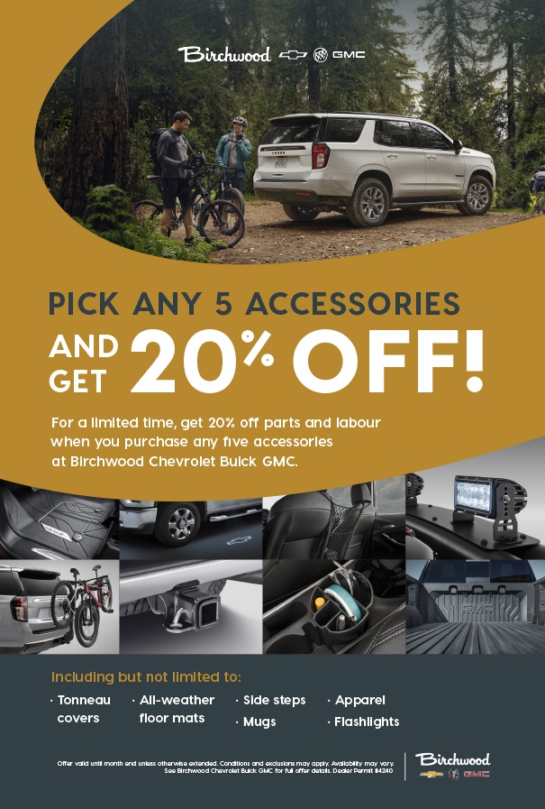 Birchwood Chevrolet Accessories Promotion