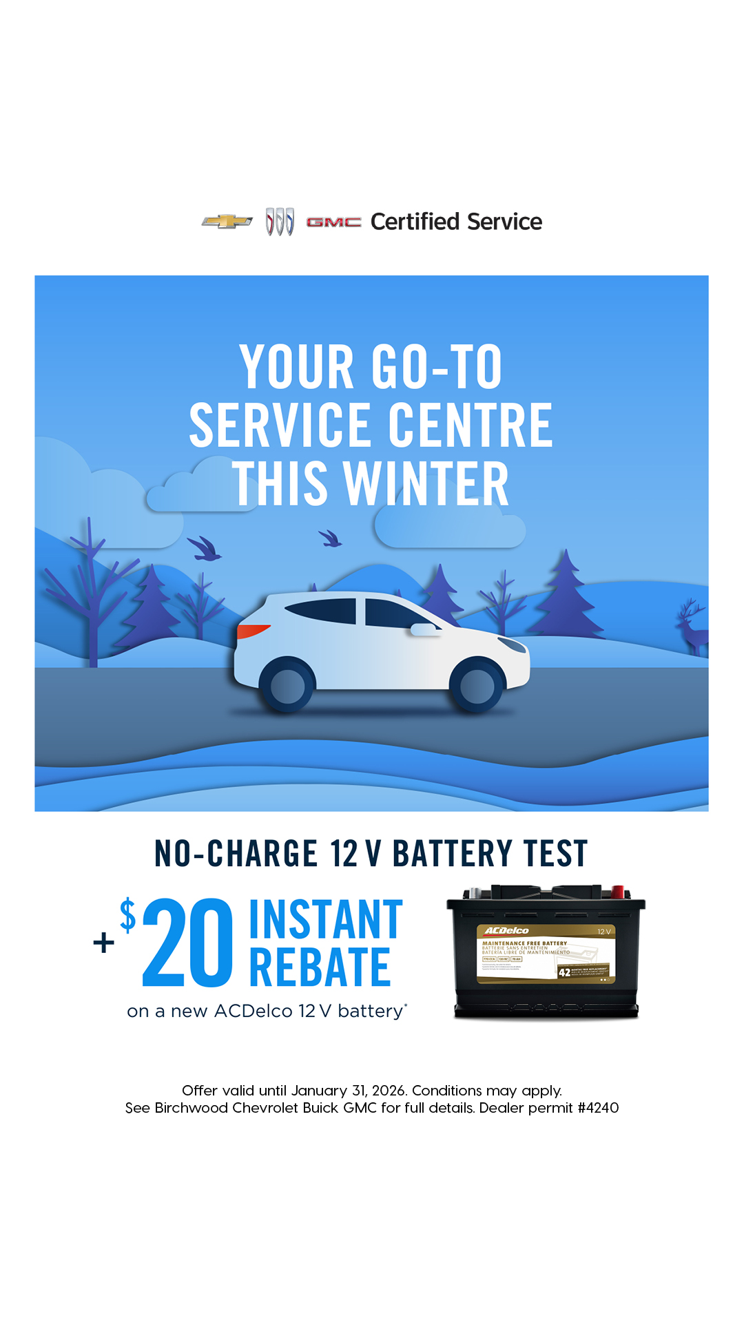 Your Go-To Service Center This Winter
