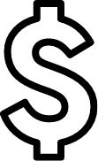 Lower overall cost of ownership icon