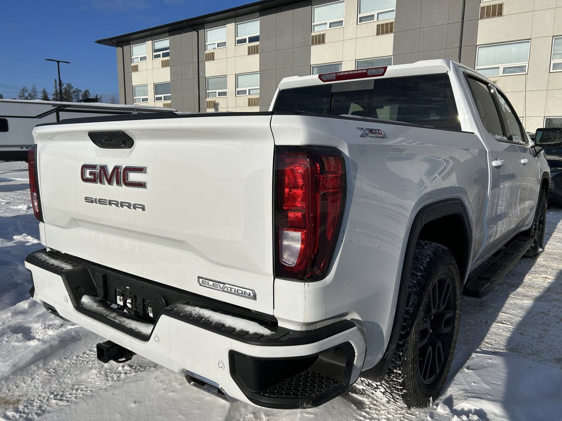 Rear view of the 2025 GMC Sierra 1500