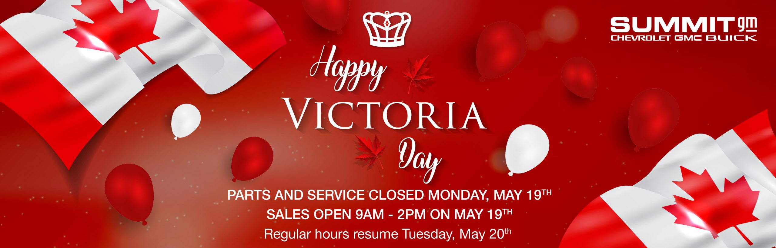 Victoria Day Banner