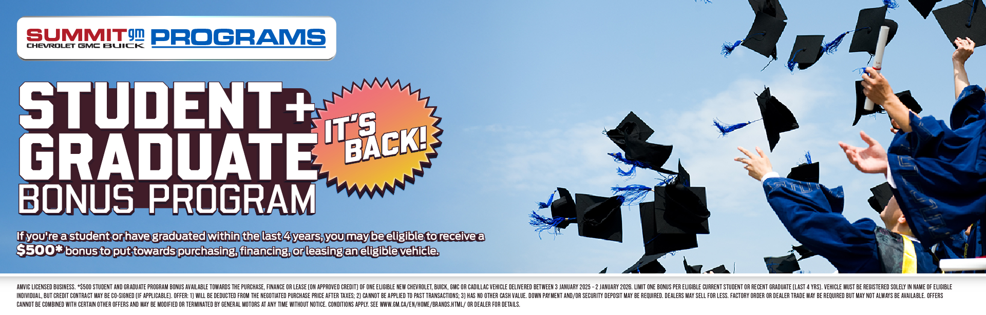 Student and Graduate Bonus Program 202509_SGM_GradBonusProg_Slider_Desktop