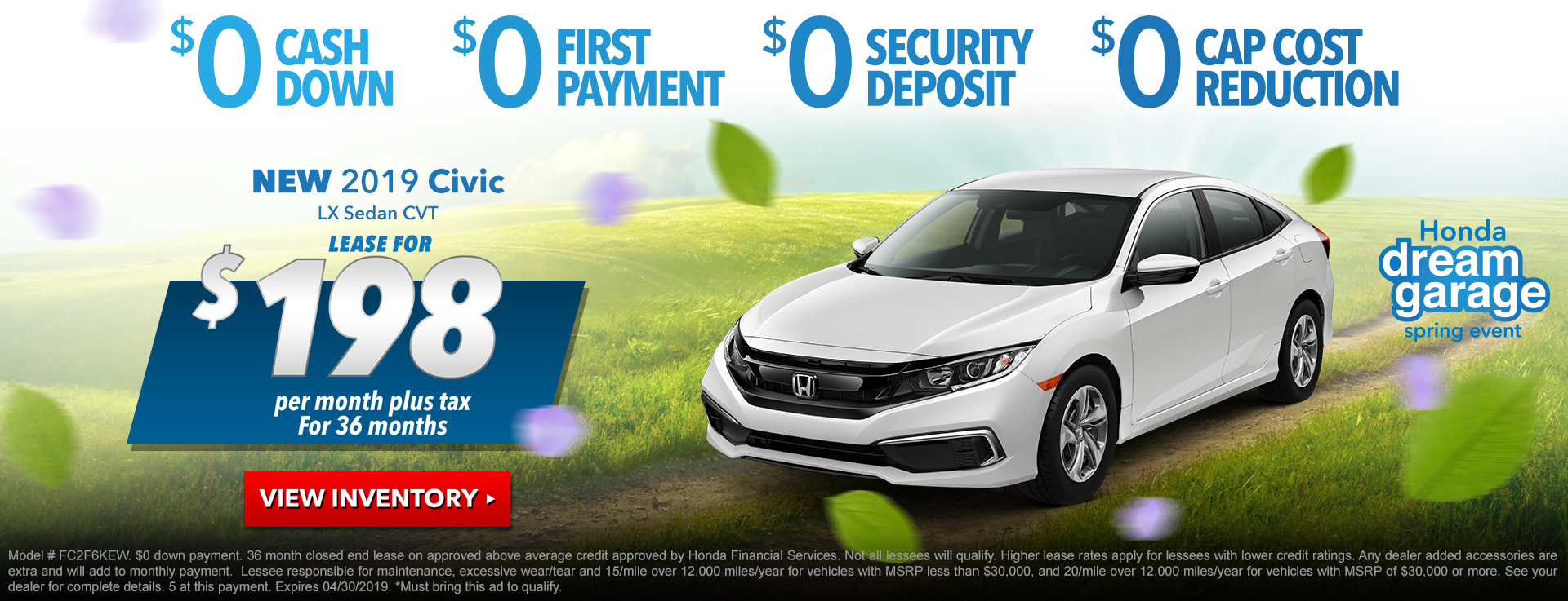 New Used Honda Dealer Serving Los Angeles Keyes Woodland Hills Honda Civic Sedan 198 Lease