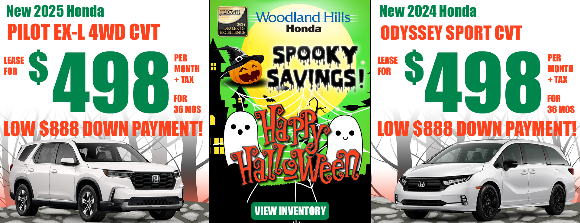 WHH_OCT2024_HALLOWEEN_25PILOT_EX-L-4WD-24ODYSSEY_SPORT-DUAL-LEASE-Offer