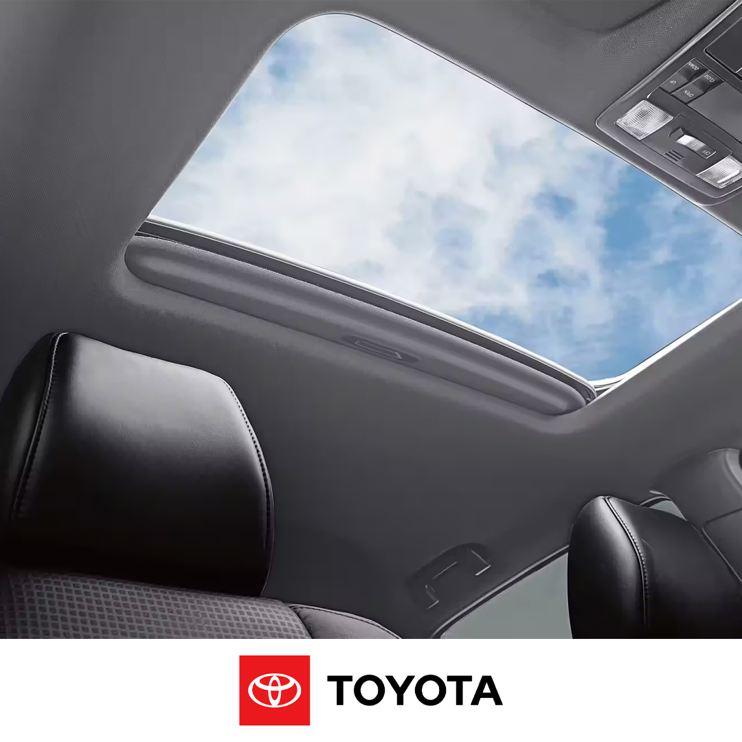 Open Sunroof of a 2023 Toyota Tacoma