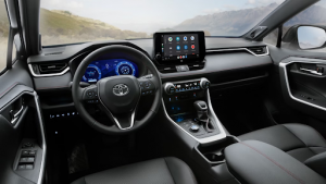 RAV4 XLE interior