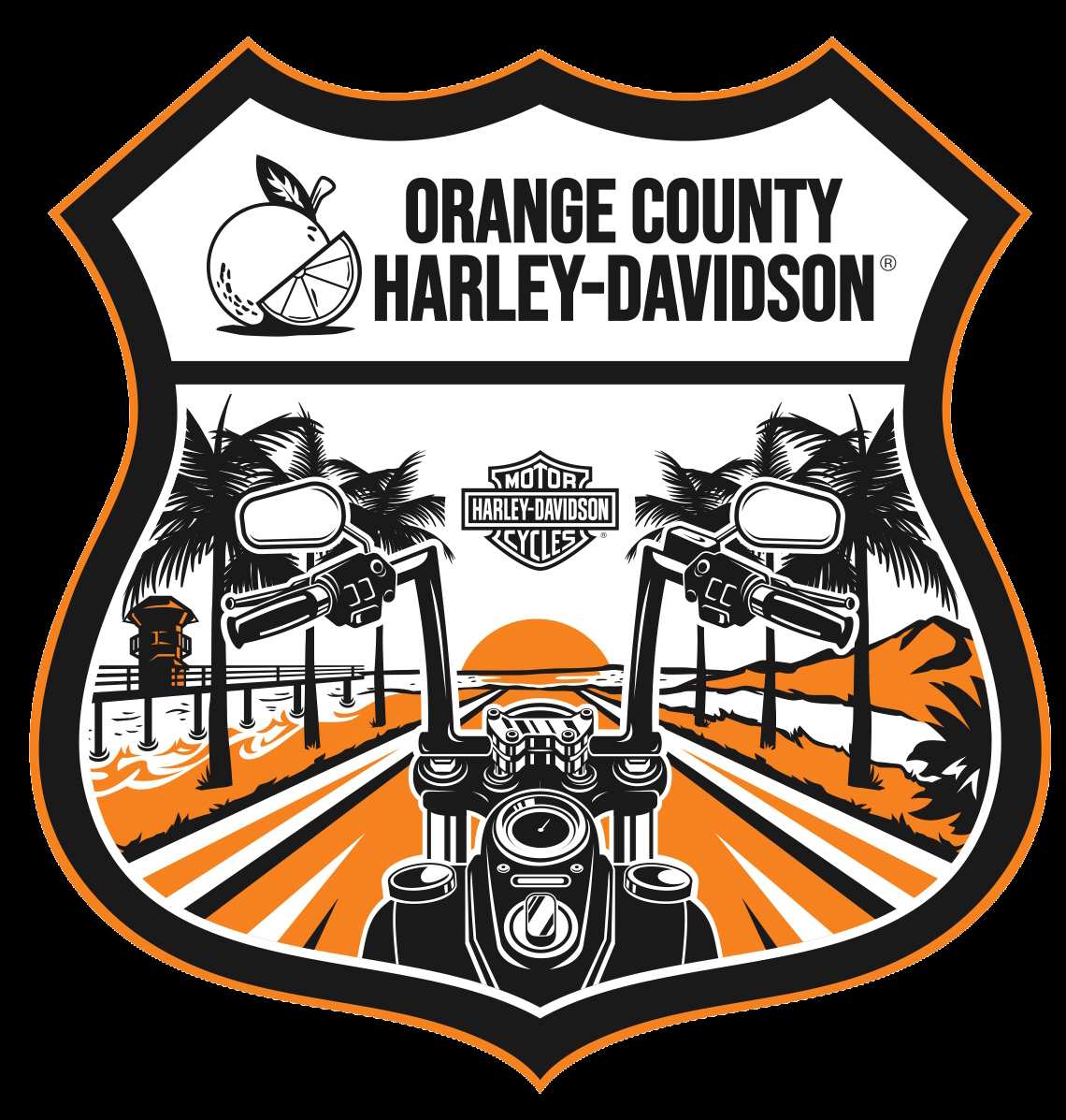 Harley Davidson Logo Stock Illustrations – 191 Harley Davidson