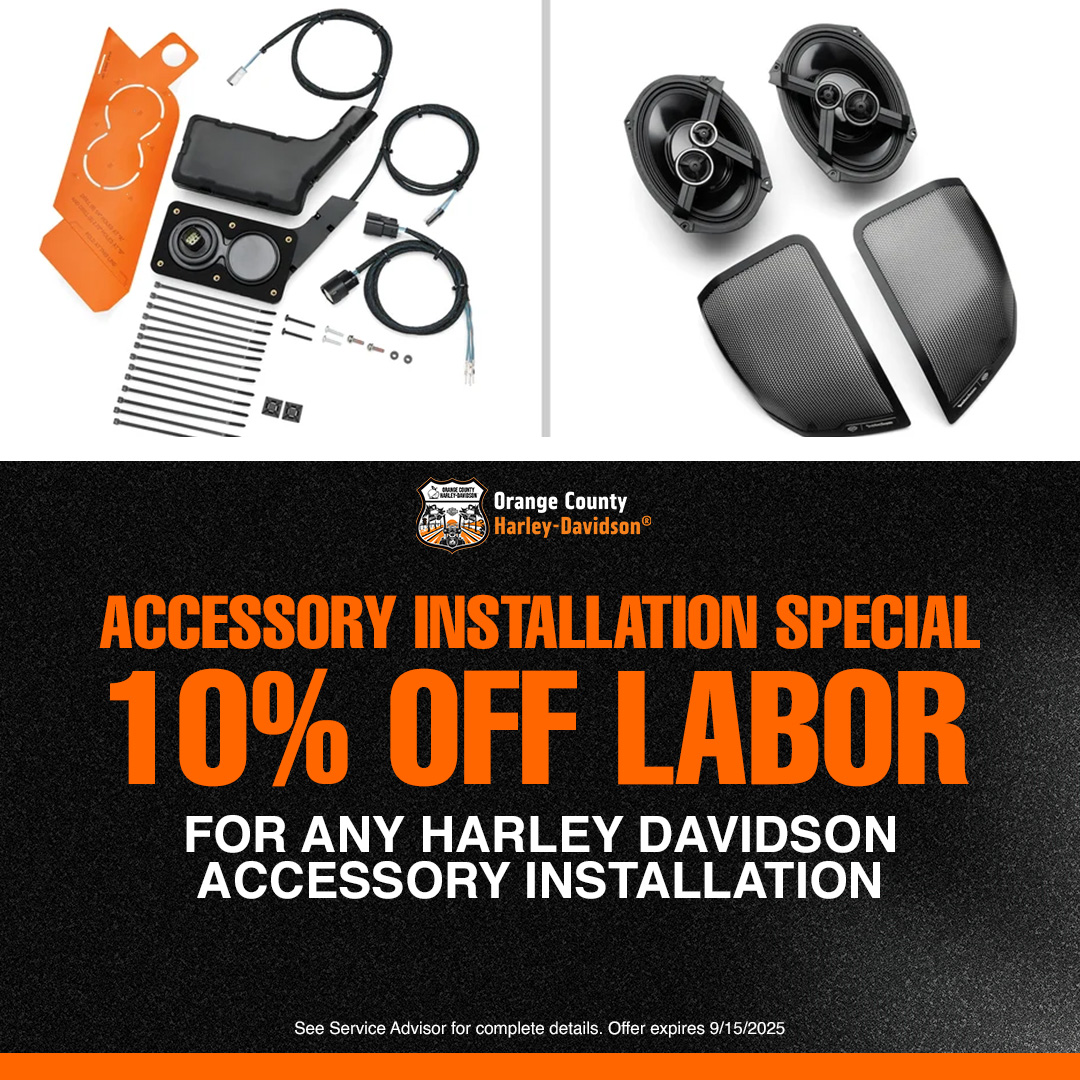 Accessory Installation Special