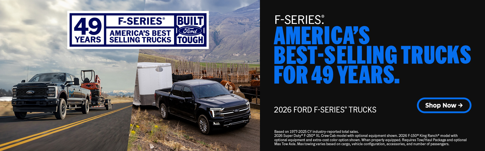 49 Years F-Series America's Bext Selling Trucks