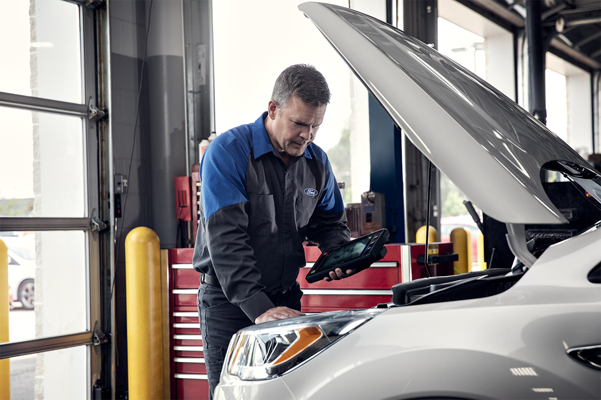 The Works®* synthetic blend oil change and more.