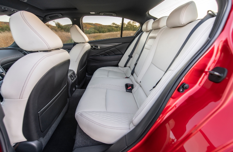 2023 INFINITI Q50 Quilted Leather Interior