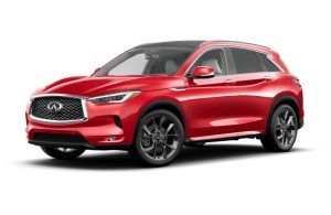 2023 INFINITI QX50 Dynamic Sunstone Red Exterior