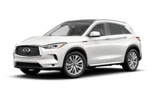 2023 INFINITI QX50 Lunar White Exterior