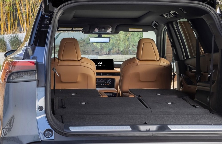 2022 INFINITI QX60 rear Cargo area