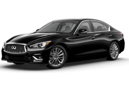 2023 INFINITI Q50 in Black Obsidian
