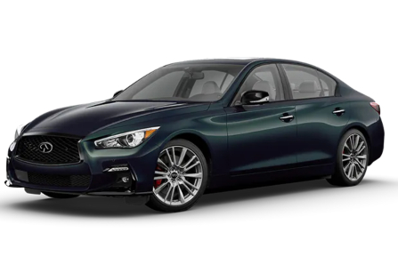 2023 INFINITI Q50 in Black Opal Metallic