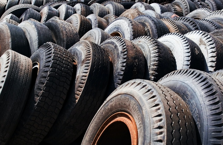 Pile of Old Tires
