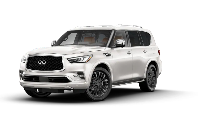 2023 INFINITI QX80 Moonstone White