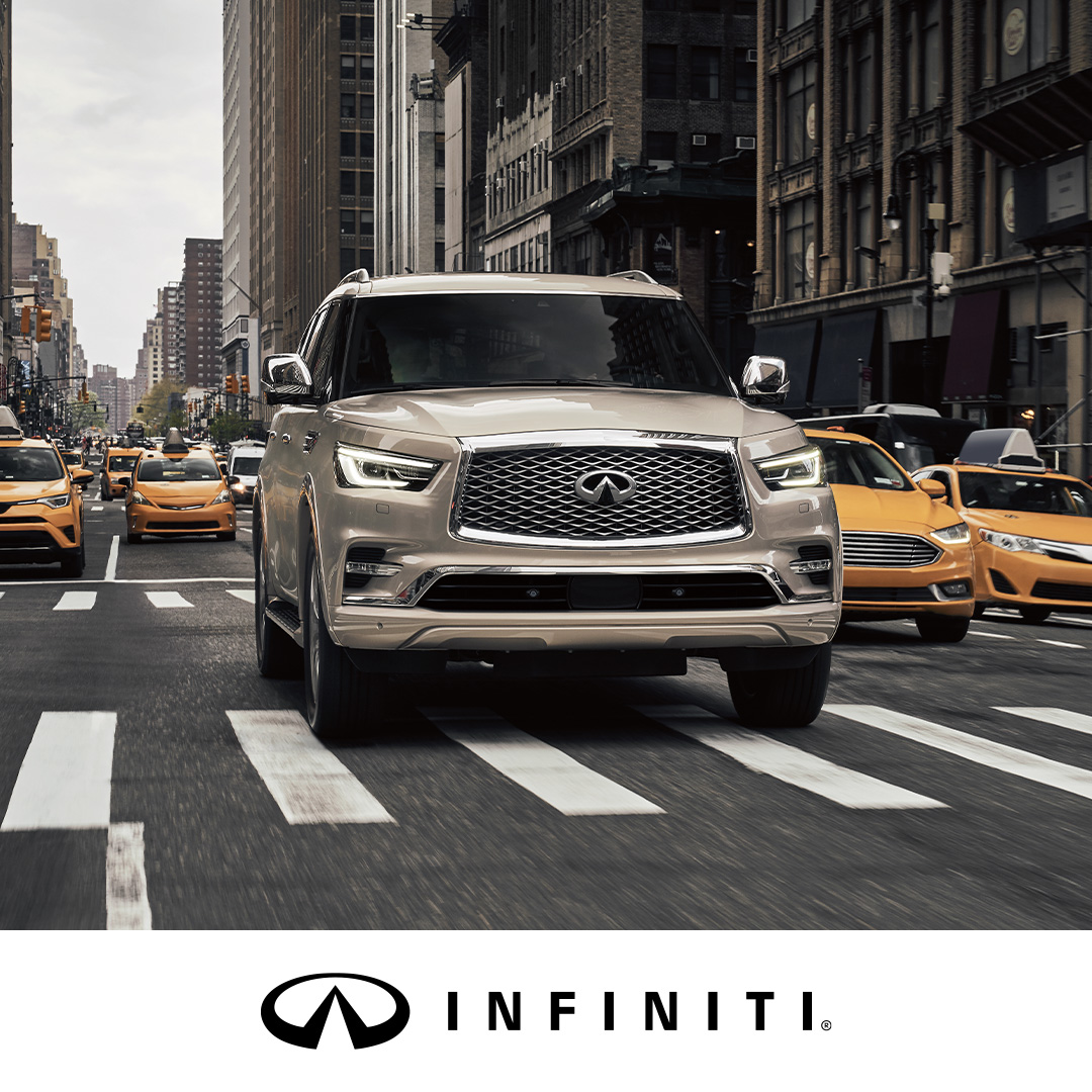 2021 INFINITI QX80 Exterior Front View