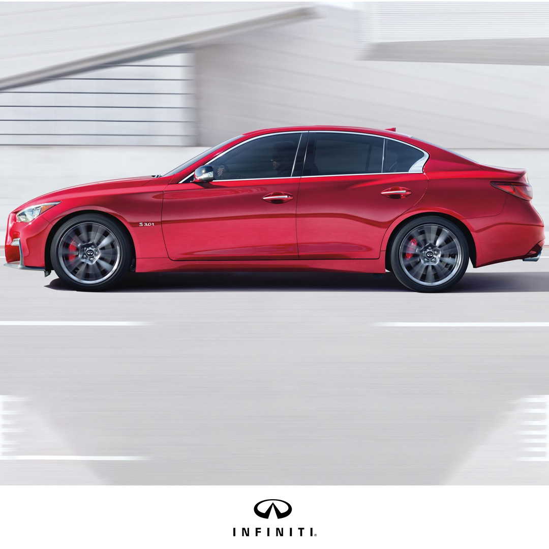 2020 INFINITI Q50 Sedan side view