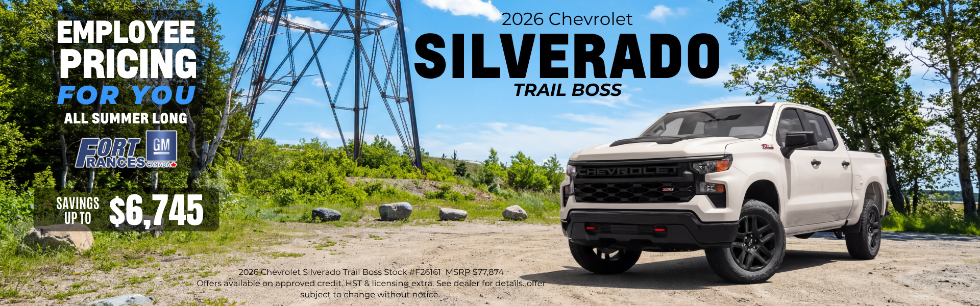 July Silverado Trail boss