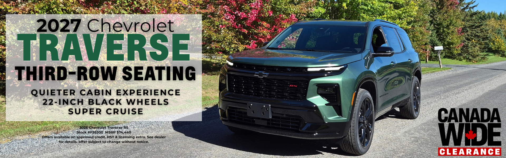 2027 Chevrolet Traverse