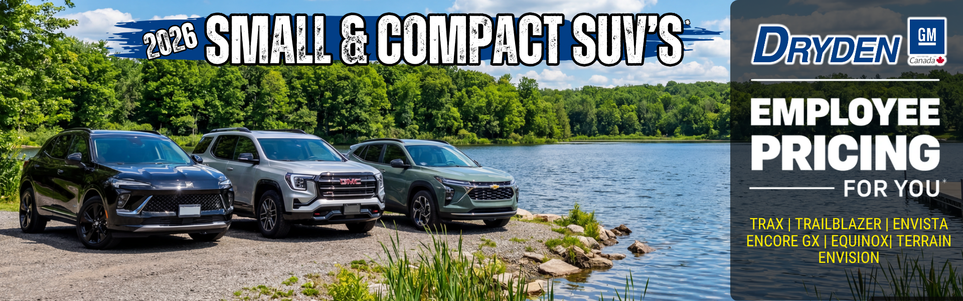 July Employee Pricing- select SUVs
