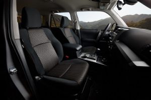 Interior appearance of the 2021 Toyota 4Runner available at Midlands Toyota