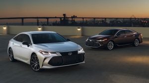 Exterior appearance of the 2021 Toyota Avalon available at Midlands Toyota