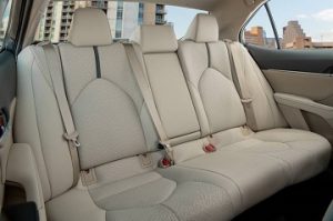 Interior appearance of the 2021 Toyota Camry available at Midlands Toyota