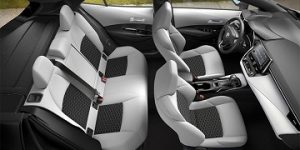 Interior appearance of the 2021 Toyota Corolla Hatchback available at Midlands Toyota