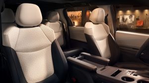 Interior appearance of the 2021 Toyota Sienna available at Midlands Toyota