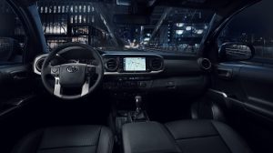 Interior appearance of the 2021 Toyota Tacoma