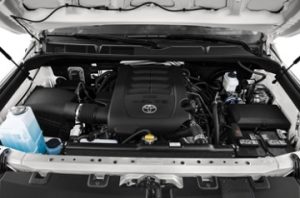 Engine appearance of the 2021 Toyota Tundra available at Midlands Toyota