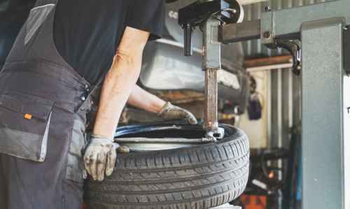 Tire Install