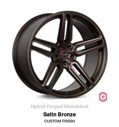 satin bronze wheel