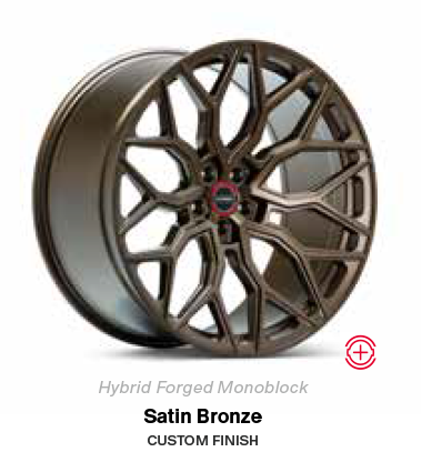 Satin bronze wheel