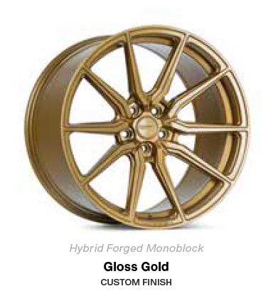 gloss gold wheel