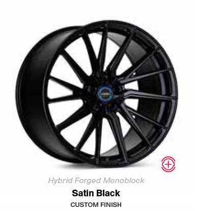 Satin black wheel