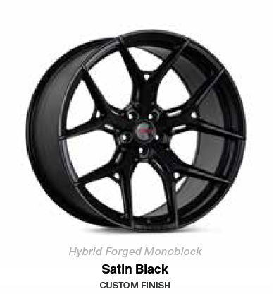 Satin black wheel