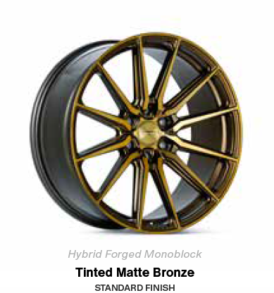 tinted matte bronze