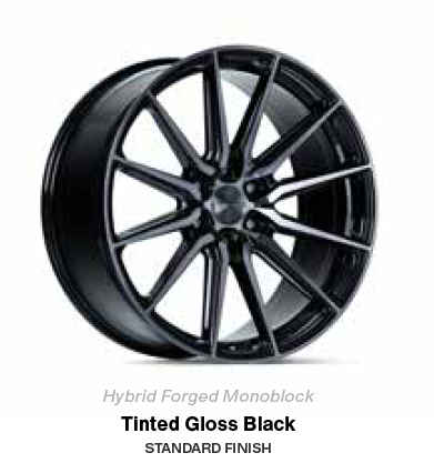 tinted gloss black wheel