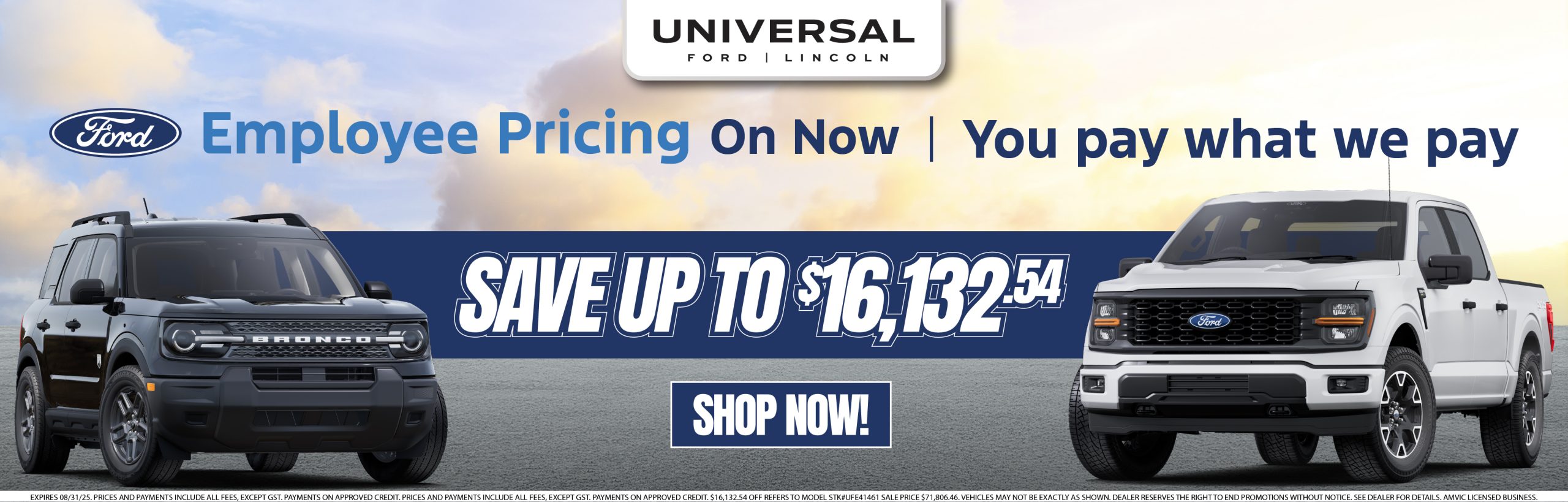 Employee Pricing