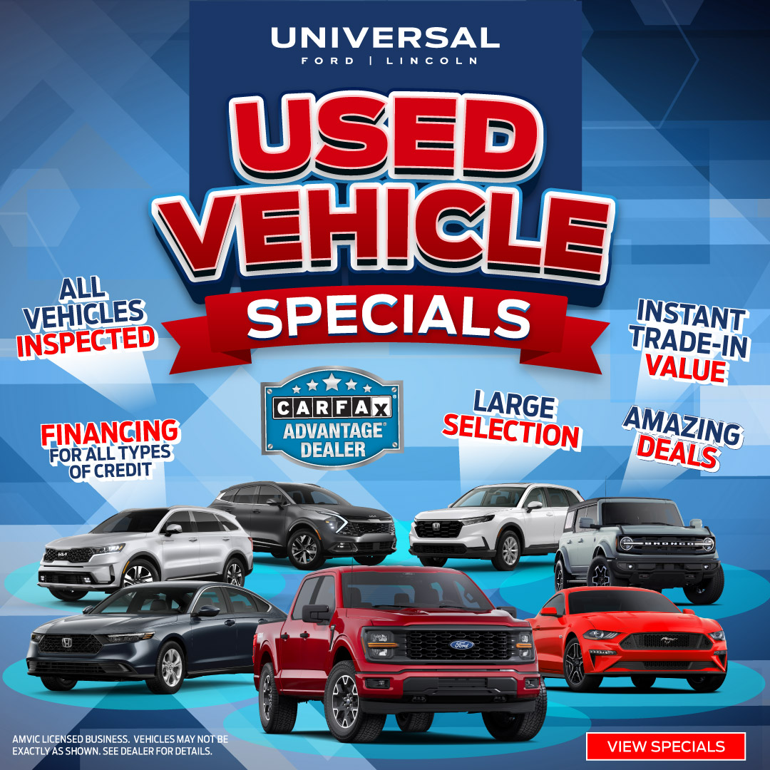 Used Vehicle Specials Used Vehicle Specials