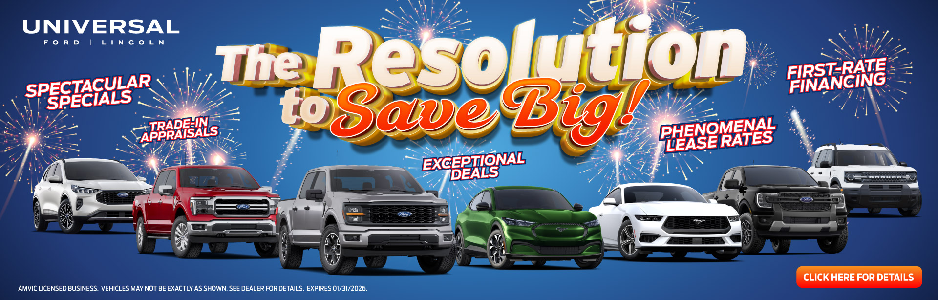 Resolution to ssave big